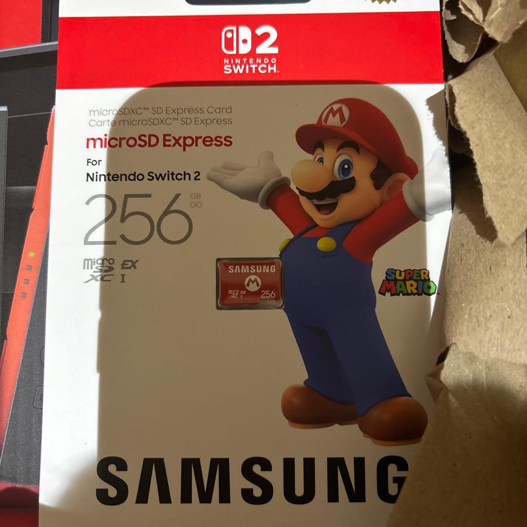 新品未開封、本日出荷可、Switch 2本体+SD Express Card