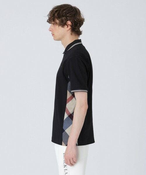 新品【裏メッシュ】ブラックレーベルクレストブリッジ ポロシャツ ゴルフウェア