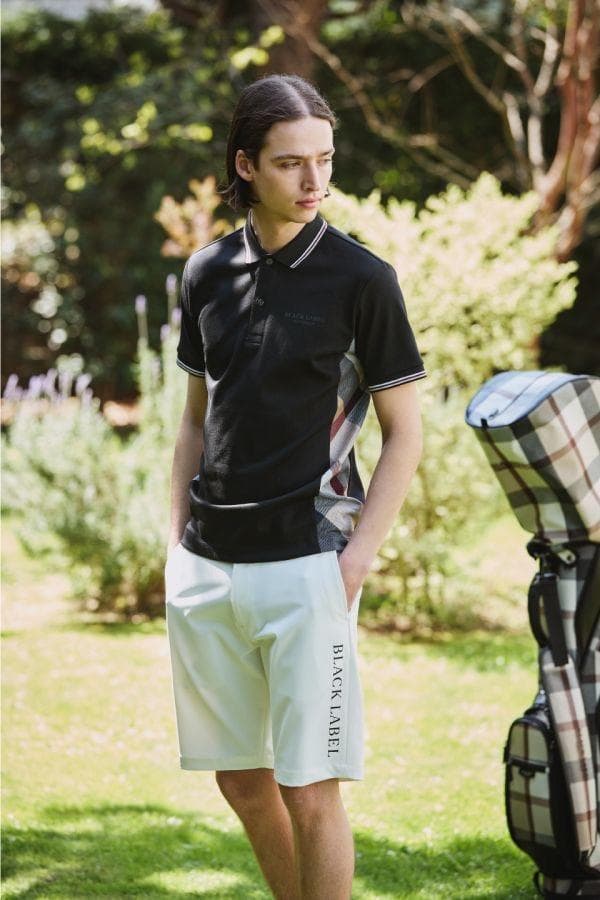 新品【裏メッシュ】ブラックレーベルクレストブリッジ ポロシャツ ゴルフウェア