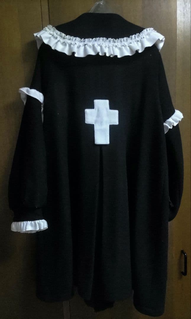 DimMoire 十字の誓いフリルコート　ロングコート