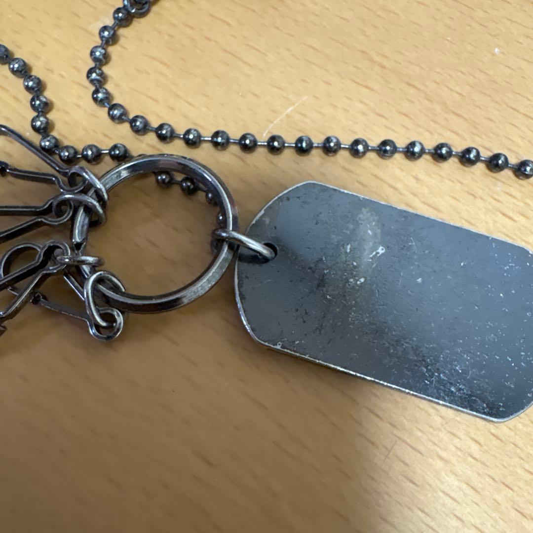 【P P】ジャン ポール ゴルチェ ドックタグ ウォレットチェーン