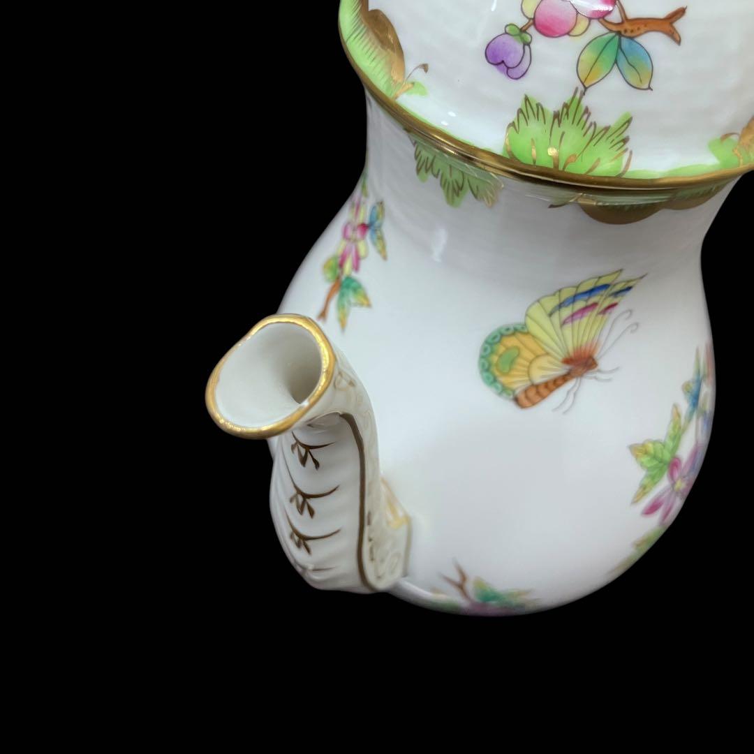 HEREND ヴィクトリアブーケ ティーポット