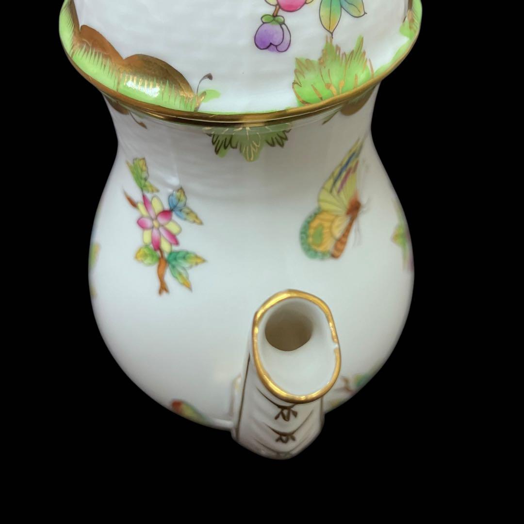 HEREND ヴィクトリアブーケ ティーポット