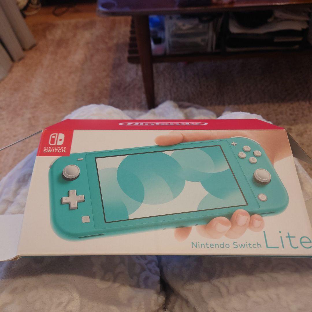 Nintendo Switch Lite ターコイズ　箱付き