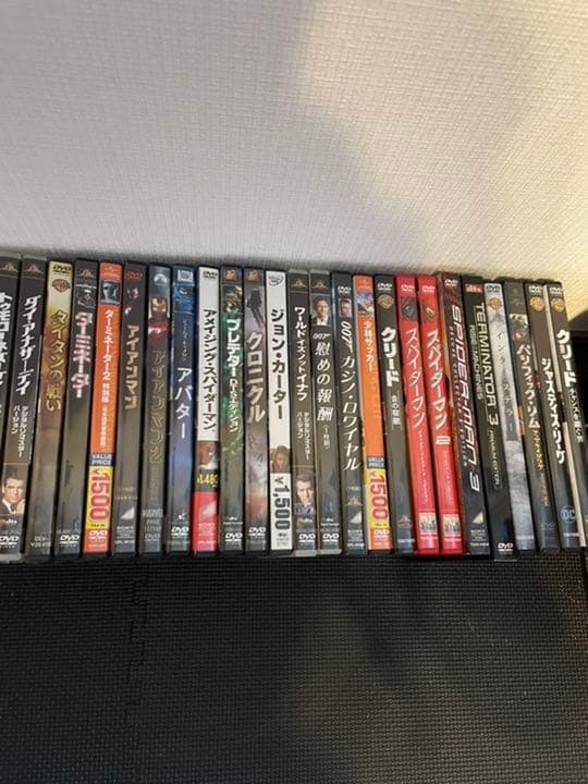 DVD 洋画まとめ売りmarvel 007 ターミネーターx men バットマン