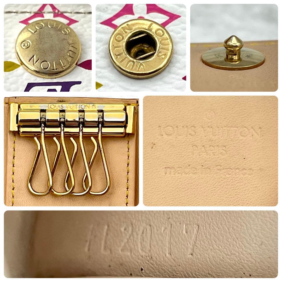 ★超極美品★ルイヴィトン　キーケース　モノグラム　マルチカラー　ミュルティクレ４