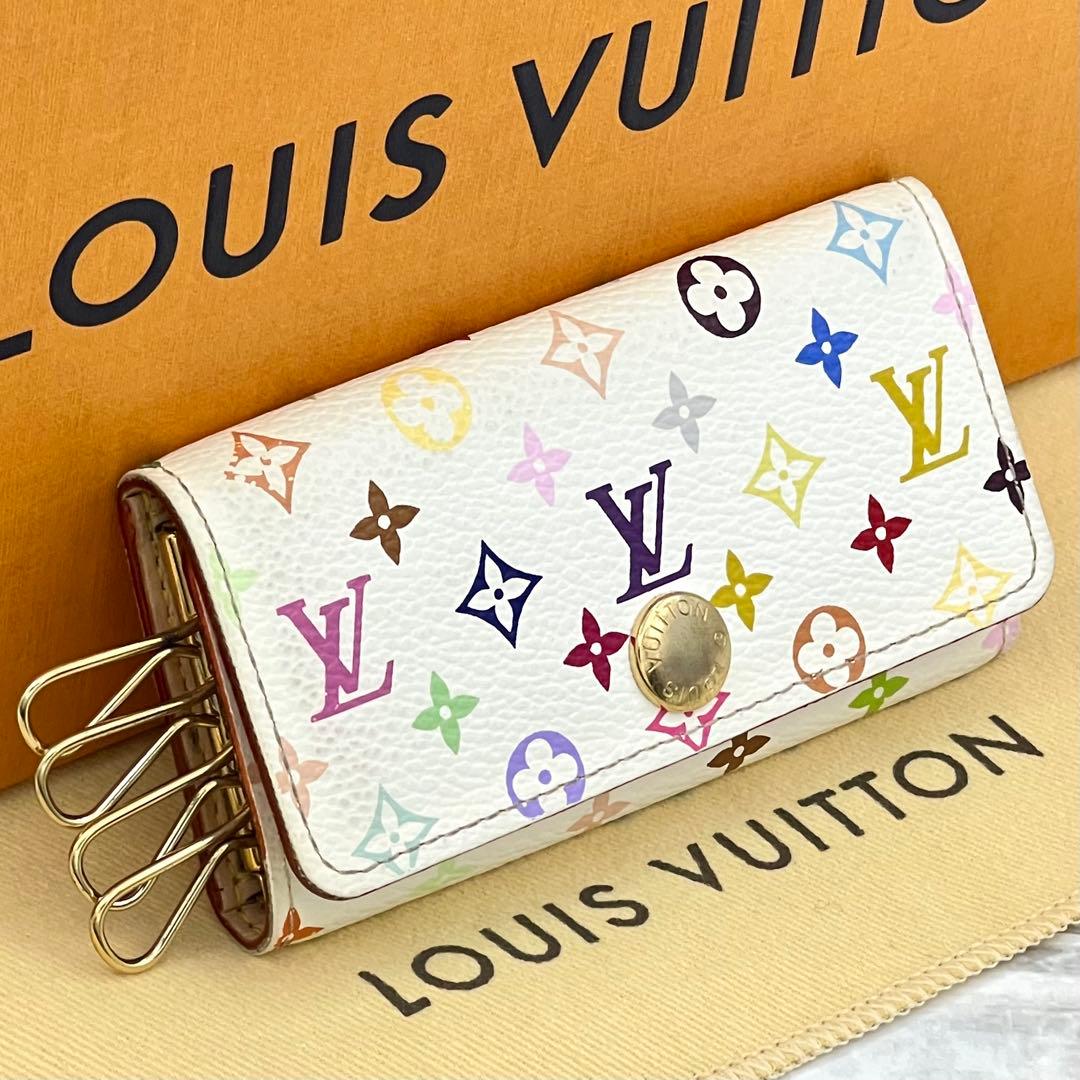 ★超極美品★ルイヴィトン　キーケース　モノグラム　マルチカラー　ミュルティクレ４