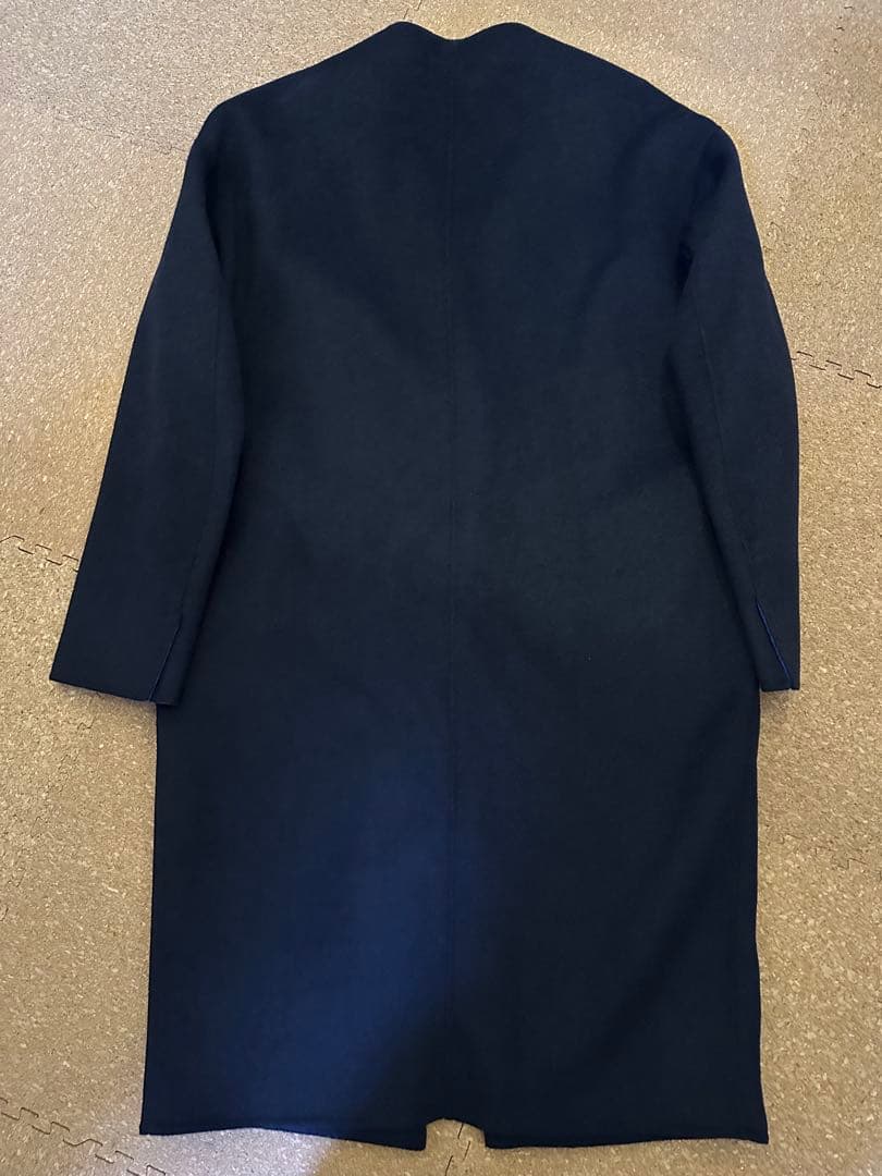 ドゥーズィエムクラス エンフォルド　ロングコート　ネイビー/ブルー　38