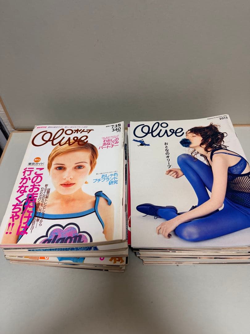 希少！　レトロOlive 雑誌　1992年〜1997年　38冊