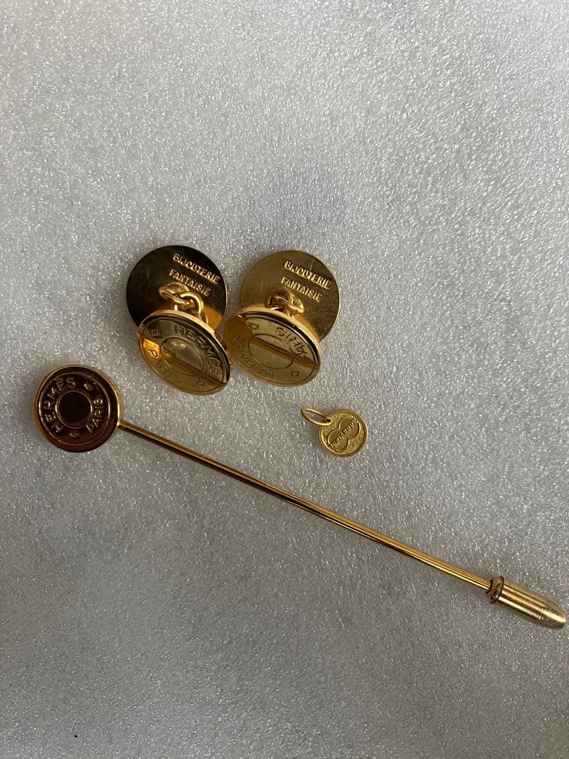 HERMESカフリンクスセット