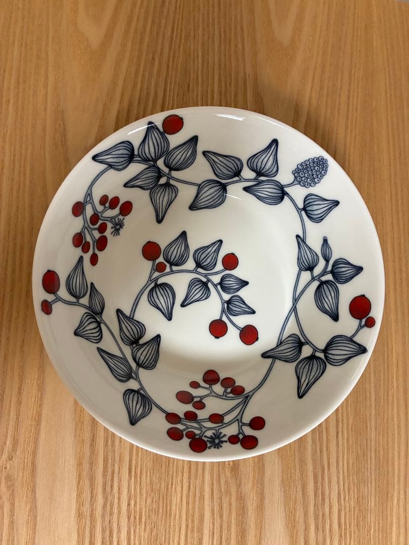 アラビア ルノ フロストベリー 17cmボウル Arabia runo