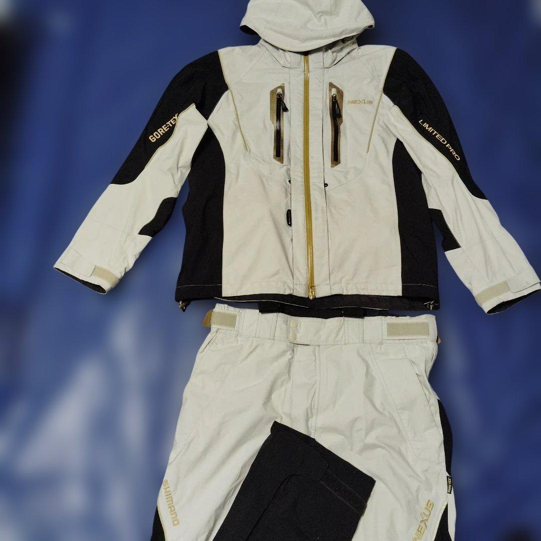 シマノ　リミテッドプロ 　GORE-TEX レインスーツ 　Lサイズ