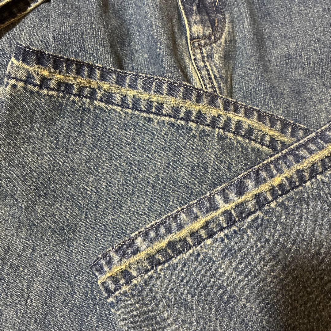 週末限定価格　アダムエロペ　デニムジャンプスーツ　36