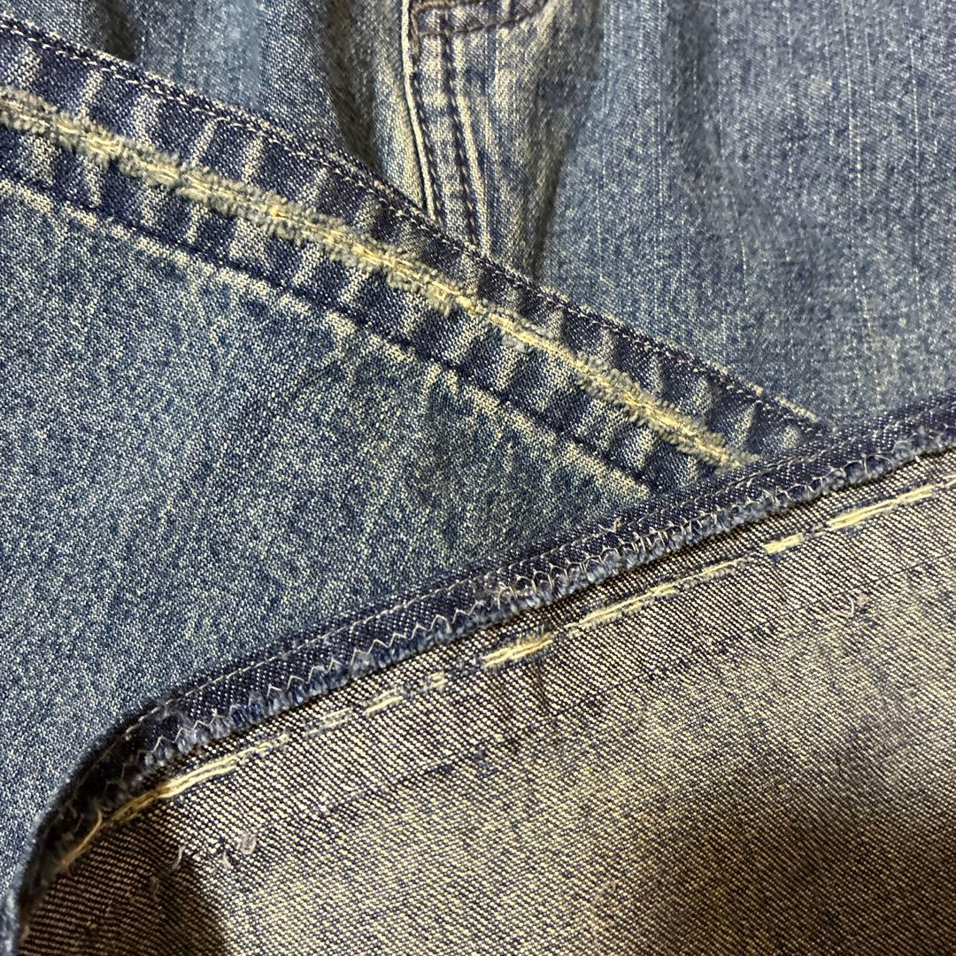 週末限定価格　アダムエロペ　デニムジャンプスーツ　36