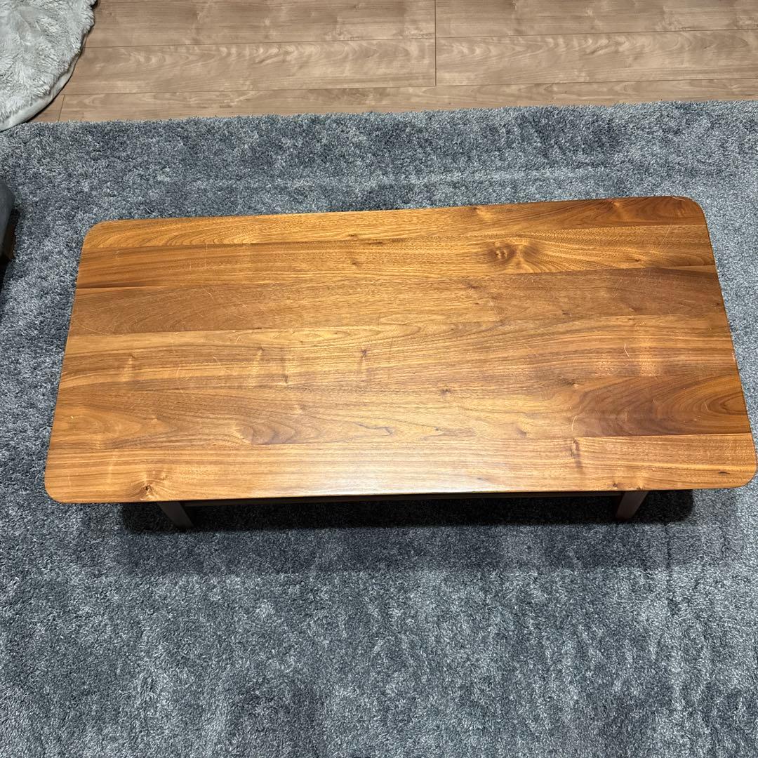 BRUNOウォールナット　ローテーブル