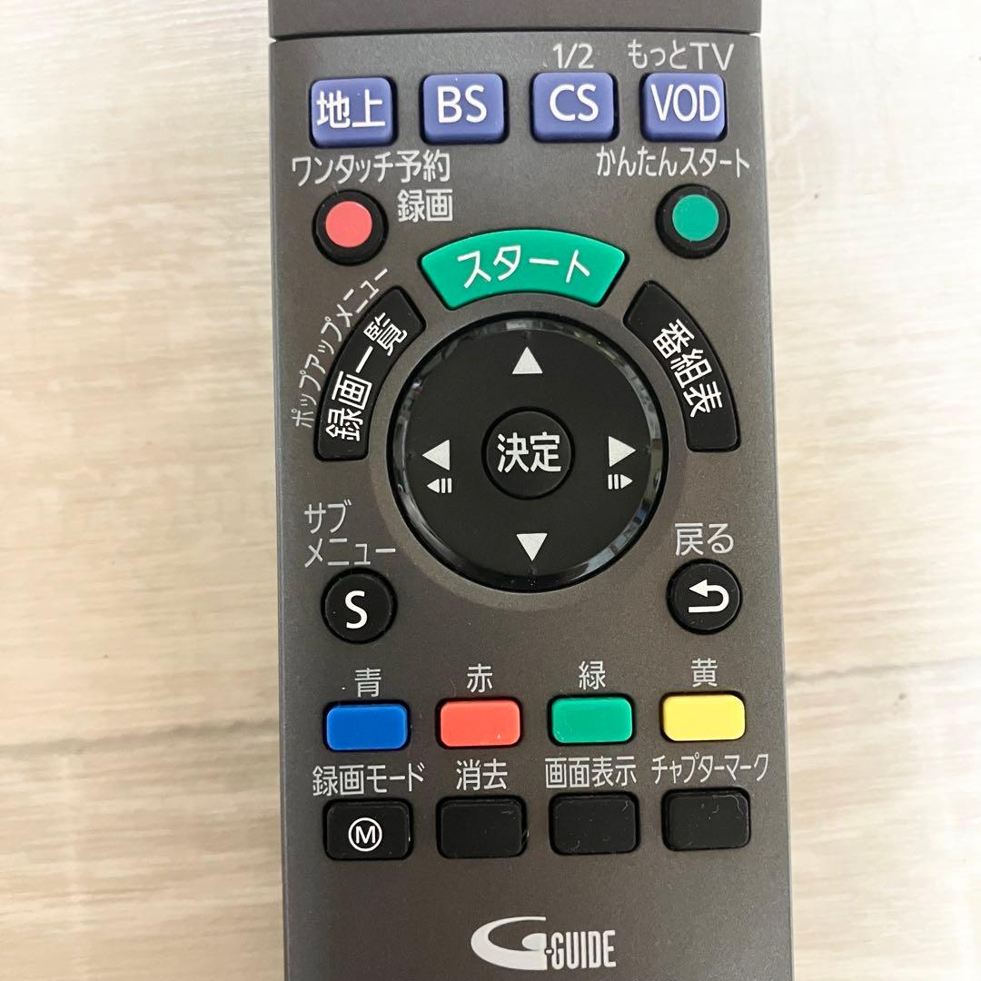 パナソニック　DMR-BWT520 動作品　ブルーレイレコーダー　500GB