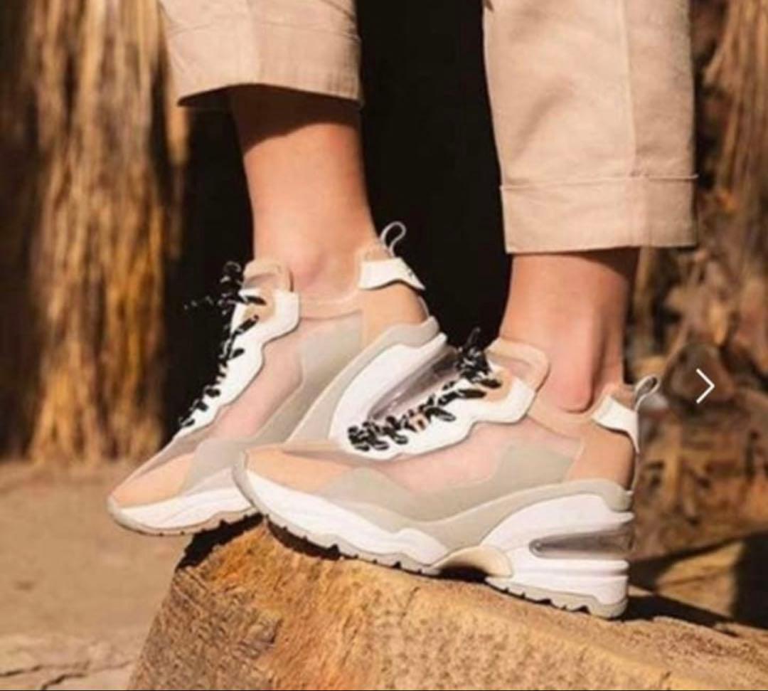 【未使用】✨ ASH アッシュ メッシュスニーカー 厚底 ピンク サイズ39