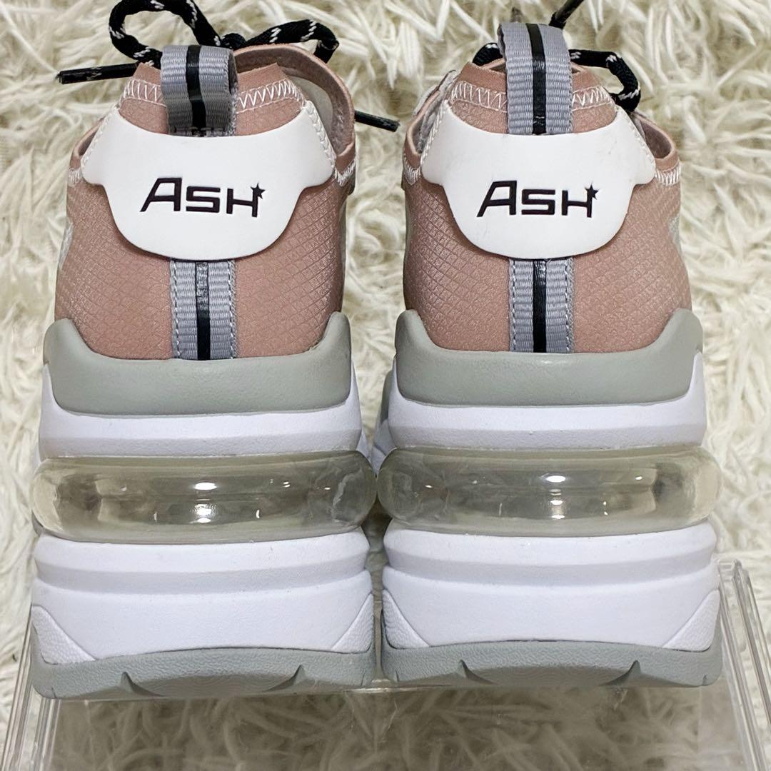 【未使用】✨ ASH アッシュ メッシュスニーカー 厚底 ピンク サイズ39