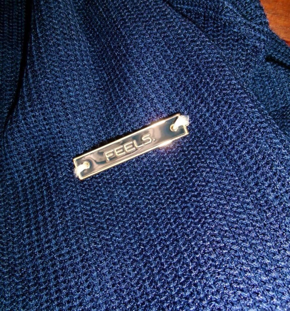 【即完売】THERMAL SHIRT NAVY FEELS.