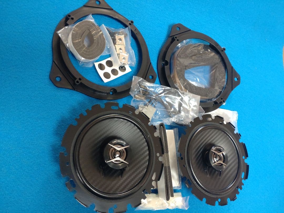 ⑨スズキ エブリイワゴン(DA64W)社外フロント/リヤスピーカー新品 送料込