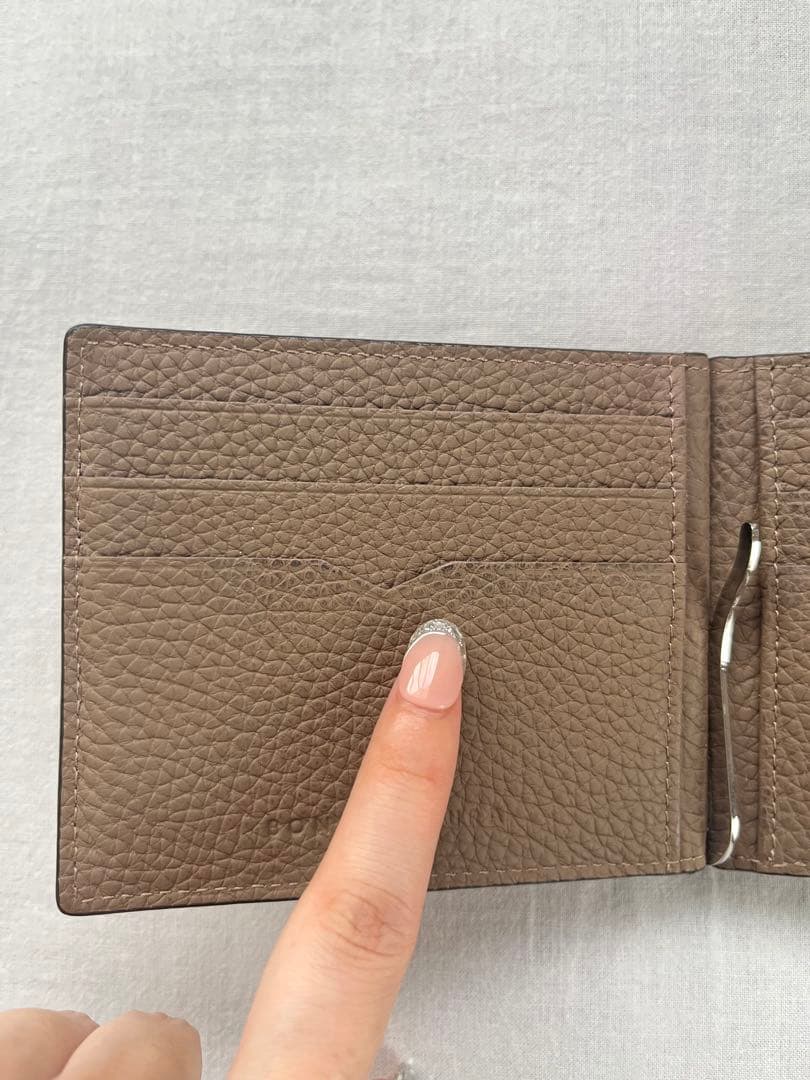 ボナベンチュラ マネークリップ財布 エトープ