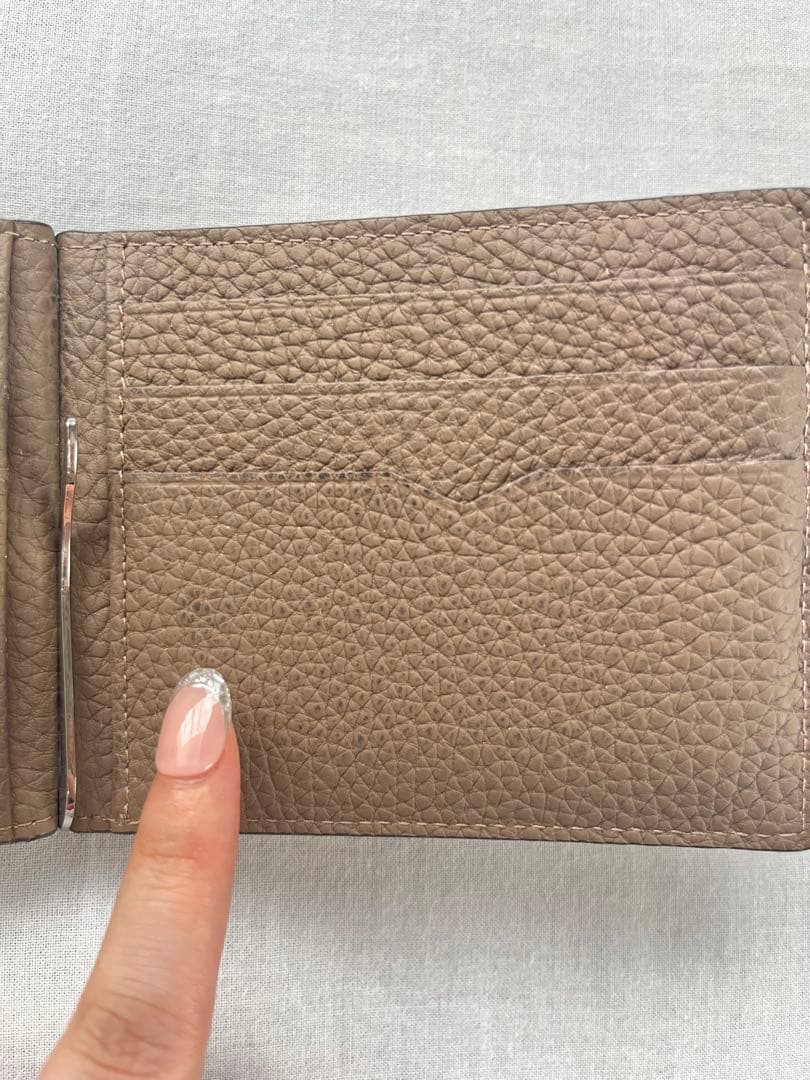 ボナベンチュラ マネークリップ財布 エトープ