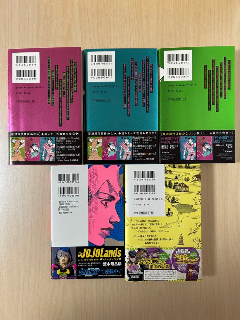 【極美品94冊】ジョジョ3456部全巻セット/スティールボールラン/岸辺露伴/他