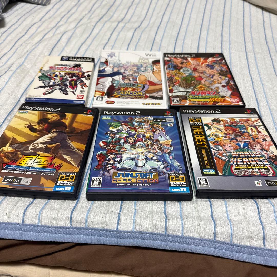 ゲームソフト　セット　サンソフトコレクション　 ワールドヒーローズゴージャス等