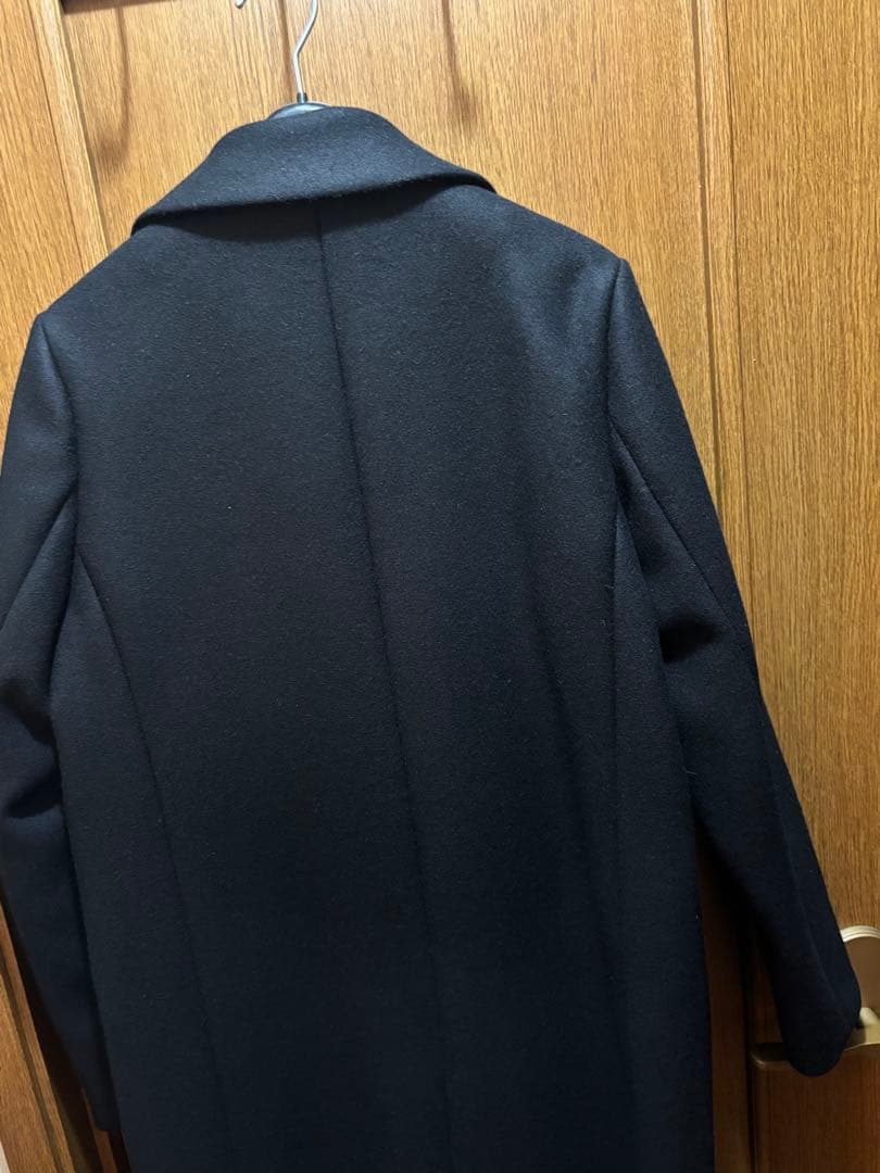 一度のみ着用UNITEDTOKYO Super140カシミヤ混チェスターコート