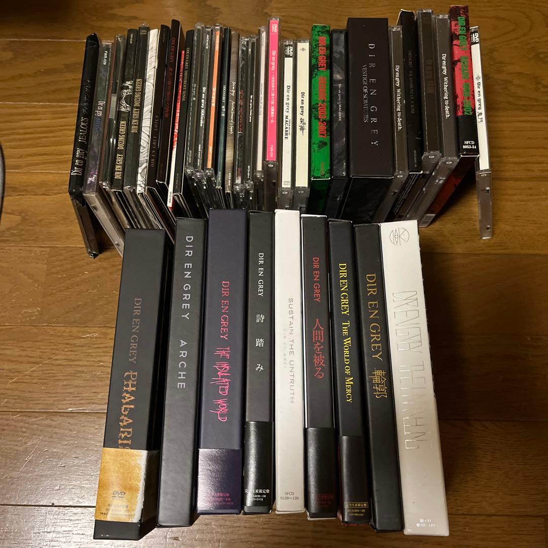 DIR EN GREY アルバム　シングル　まとめ売り　38本
