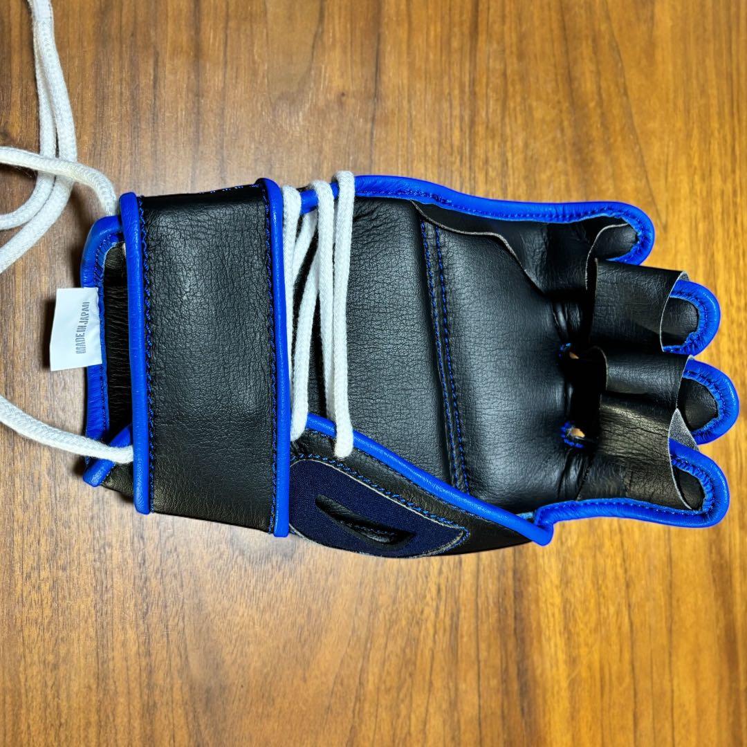 【備品】DREAM オープンフィンガーグローブ ブルー×ホワイト