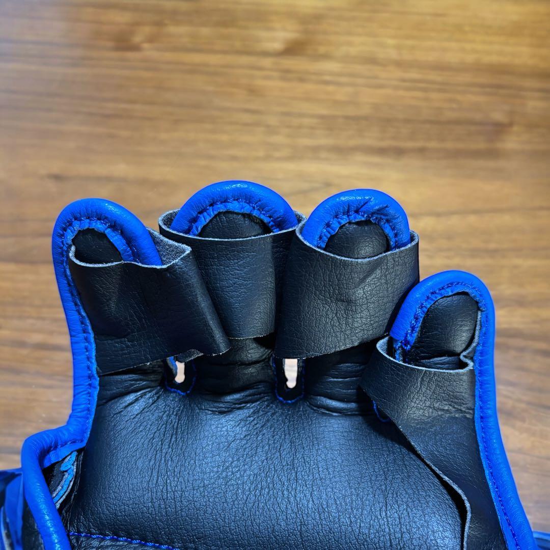 【備品】DREAM オープンフィンガーグローブ ブルー×ホワイト