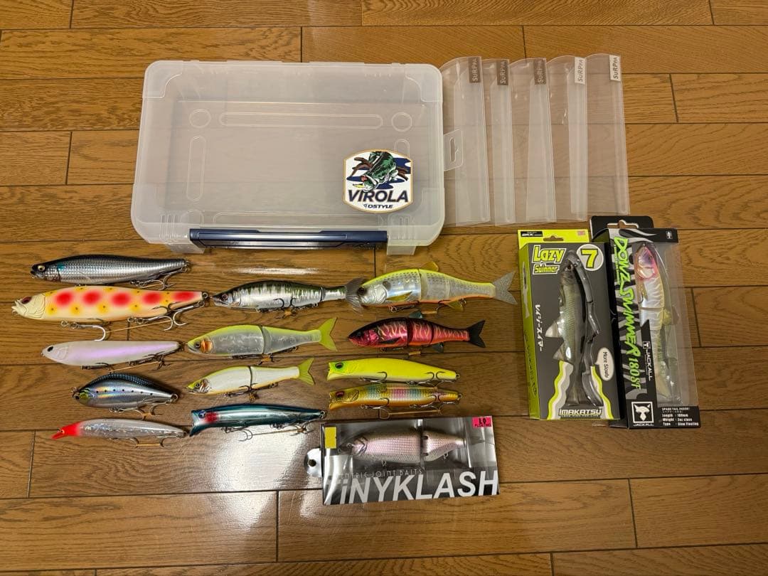 ビックベイトセット タイニークラッシュ　レイジースイマー　ダウズスイマー　新品