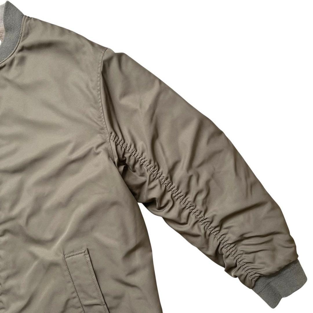 LE GLAZIK　MA-1 エコファーリバーシブルロングコート　36