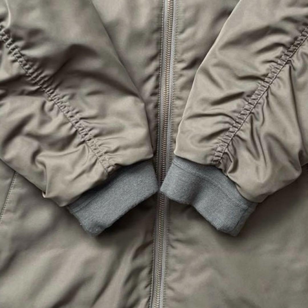 LE GLAZIK　MA-1 エコファーリバーシブルロングコート　36