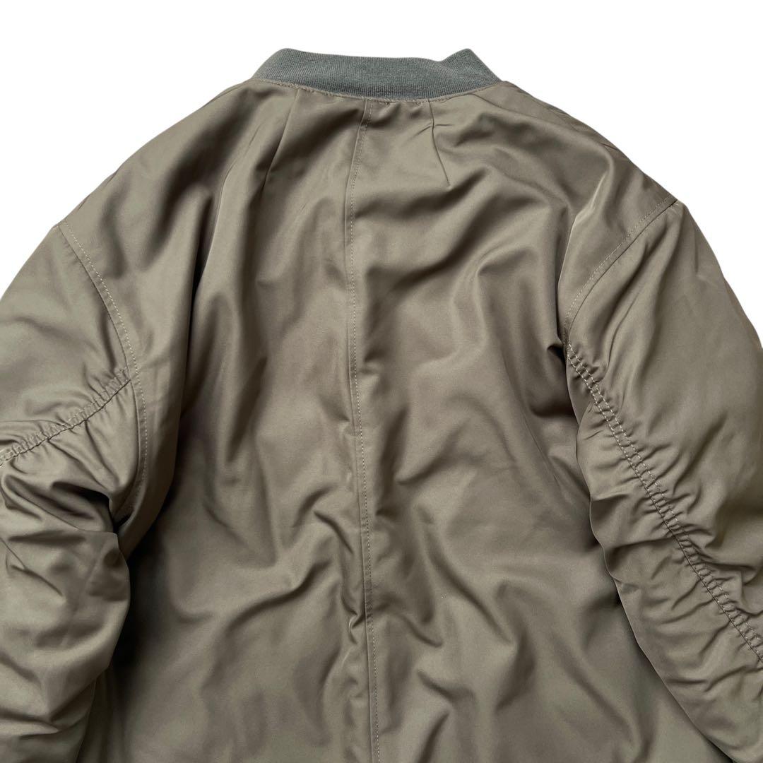 LE GLAZIK　MA-1 エコファーリバーシブルロングコート　36