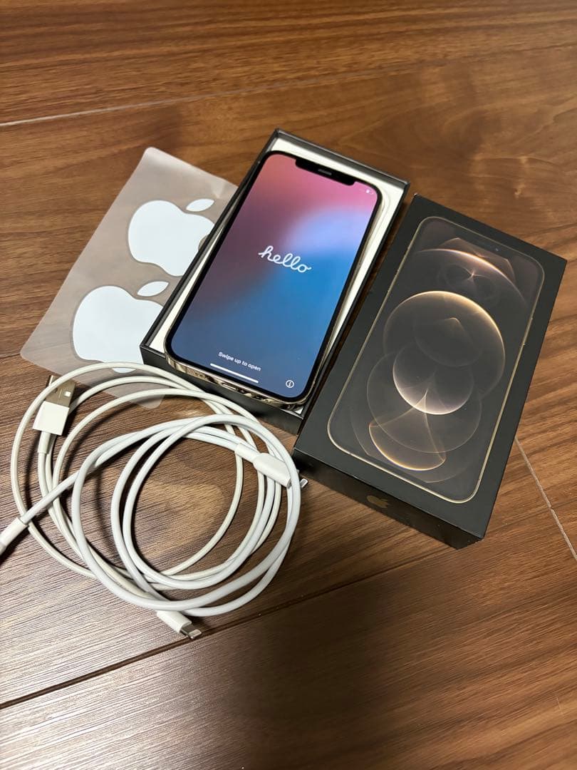 ★ Apple iPhone 12 Pro ゴールド 128GB SIMフリー