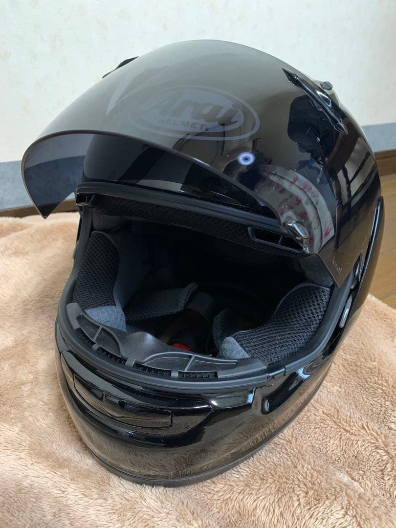 アライ アストロ IQ 美品 アライ純正スモークシールド