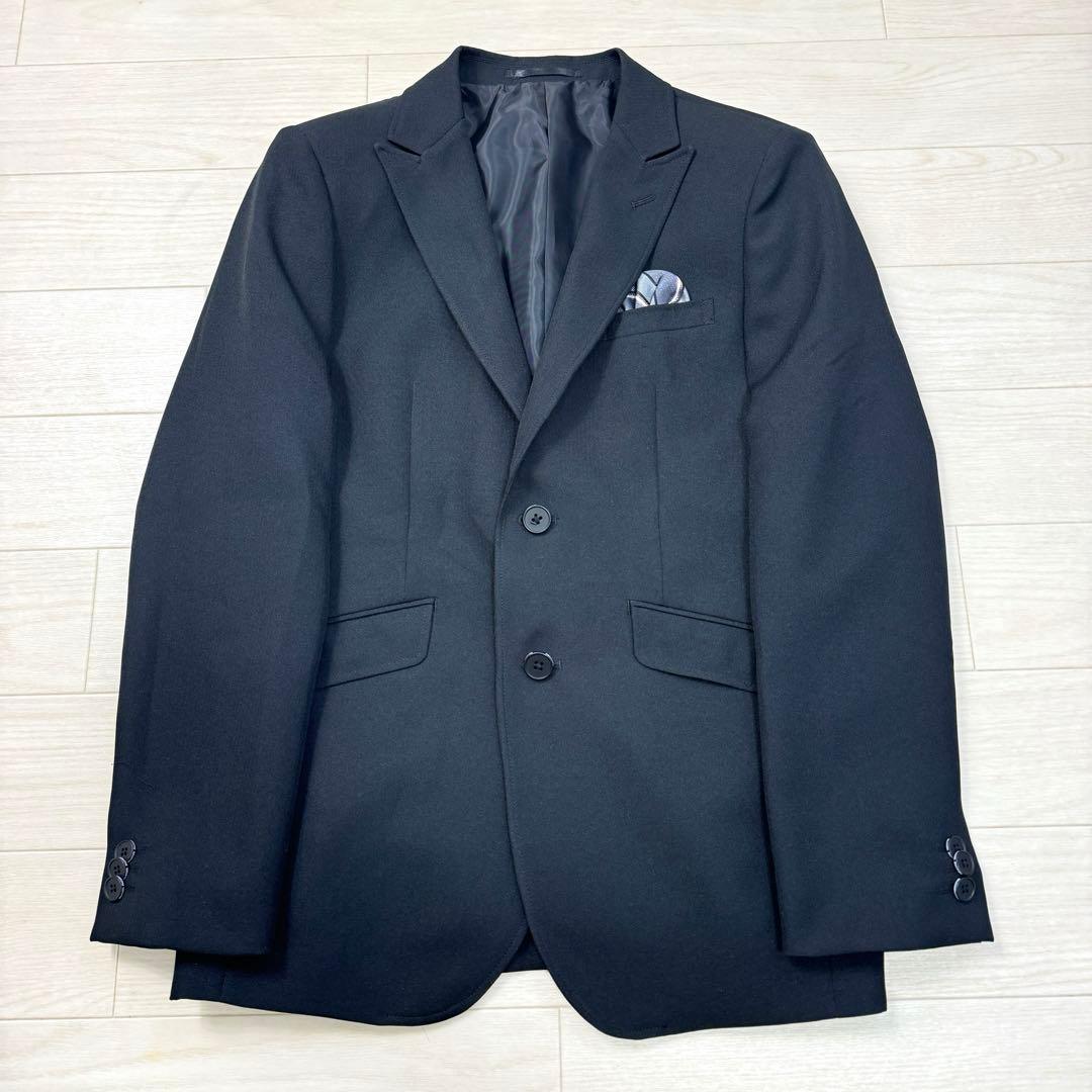 パンツスーツ6点セット　男の子　フォーマル　セレモニー　卒業式　冠婚葬祭　160