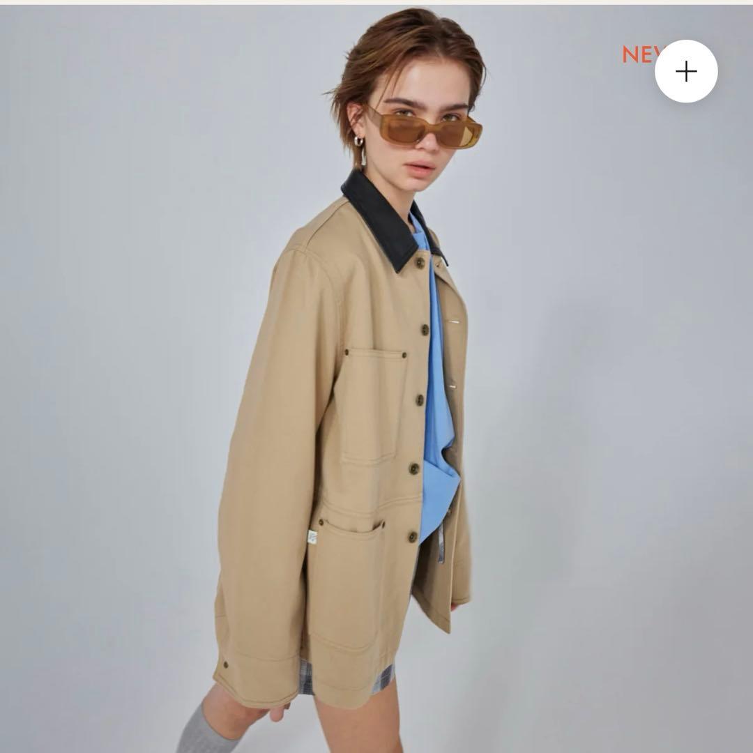 【searoomlynn】ECO Leather collarカバーオール