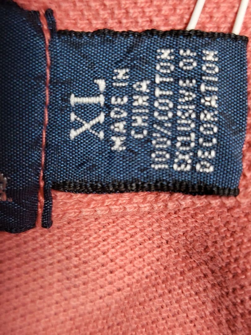 ラルフローレン　鹿の子素材　希少な　胸ポケット　ポニー刺繍　ポロシャツ