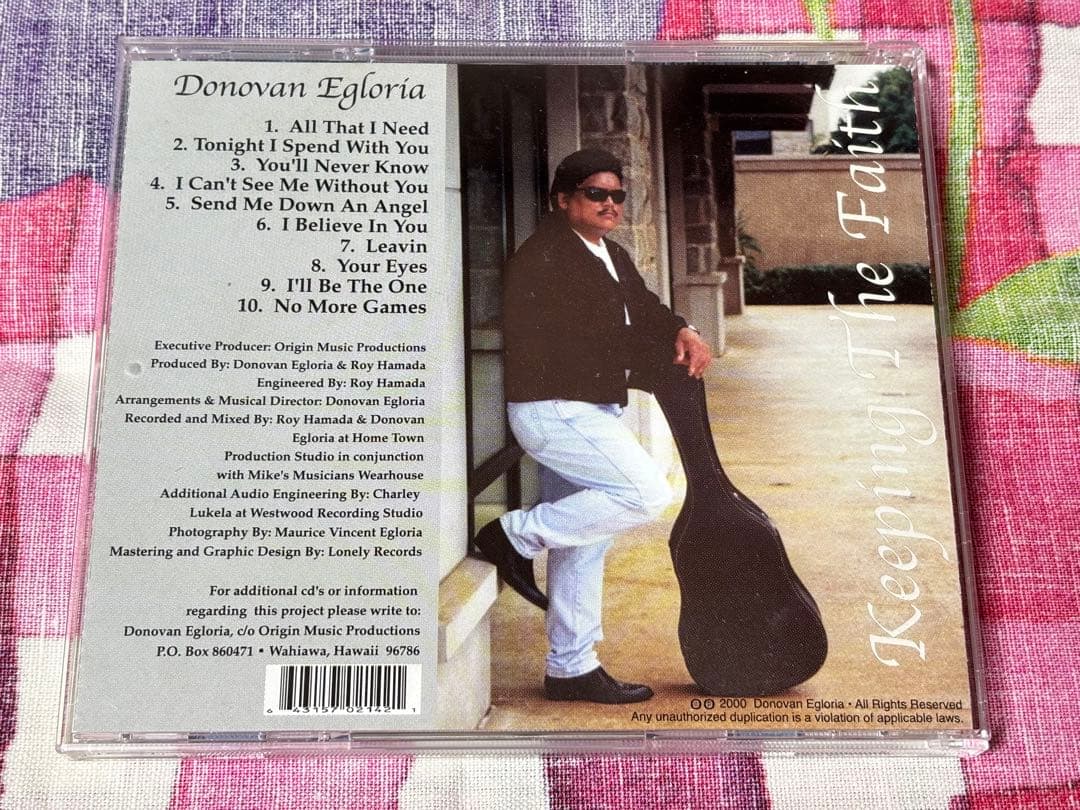 洋楽 Donovan Egloria Keeping The Faith