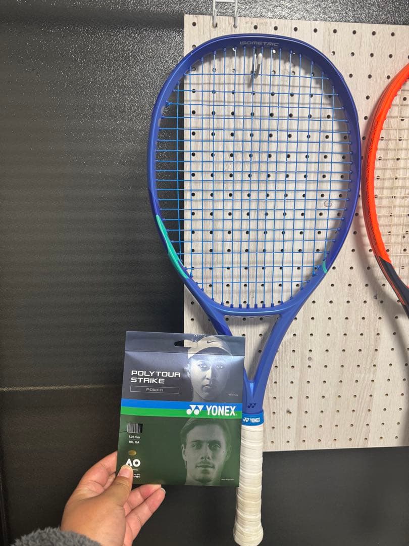 YONEX EZONE100（2025）+ ポリツアーストライク POWER
