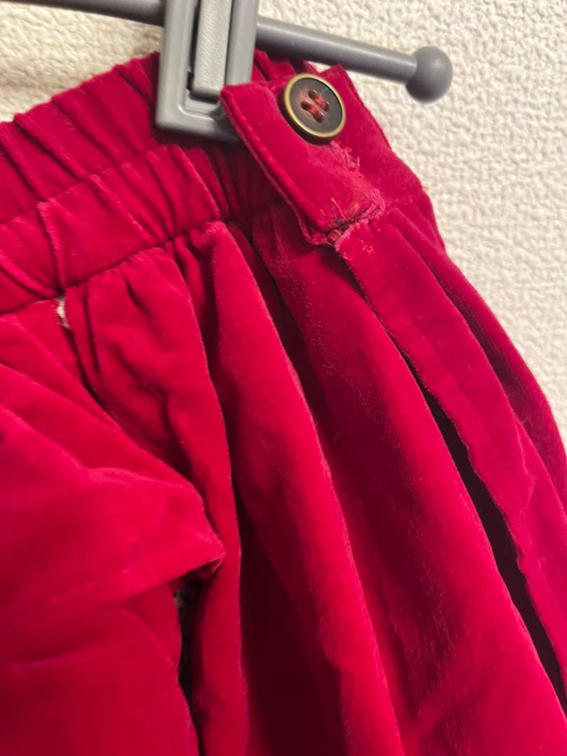 Angelic Pretty　別珍バッスルスカート　エンジ