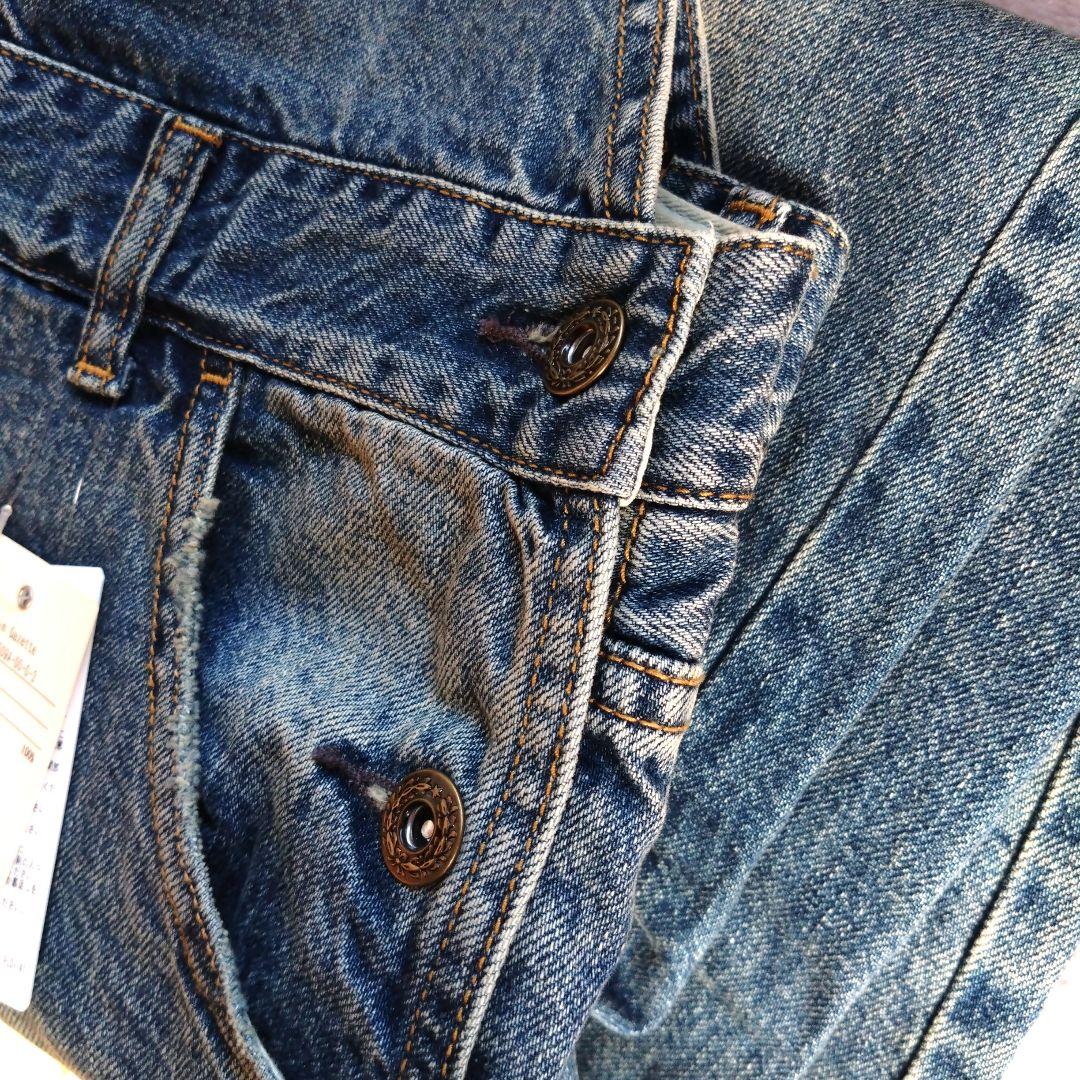 Whim Gazette デニムオールインワン インディゴブルー Fサイズ 新品