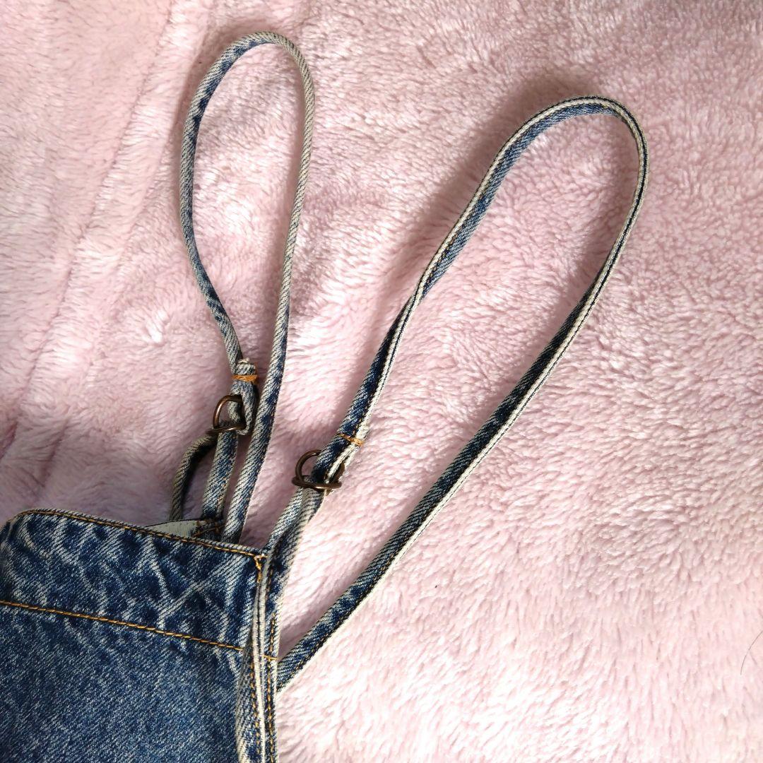 Whim Gazette デニムオールインワン インディゴブルー Fサイズ 新品