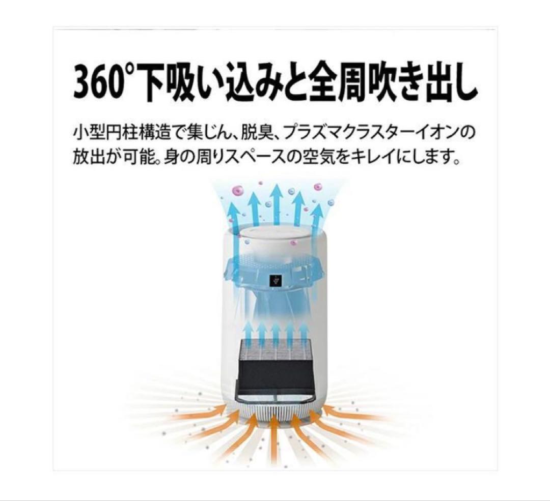【新品】シャープ SHARP 空気清浄機 ホワイト系 FU-RC01-W