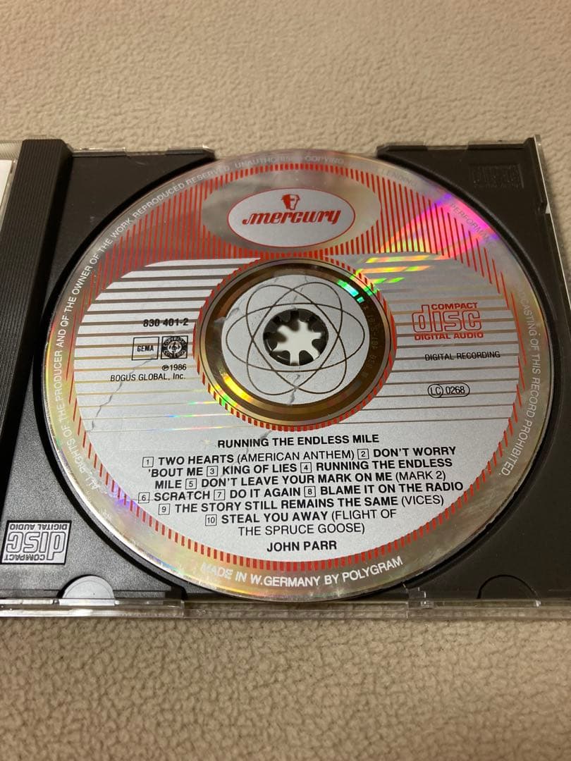 ★ジョン・パー　果てしなき暴走★JOHN PARR★馳浩テーマ曲収録★