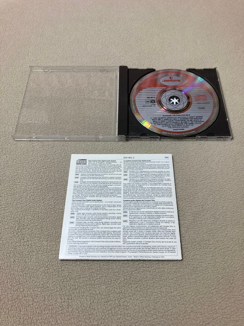 ★ジョン・パー　果てしなき暴走★JOHN PARR★馳浩テーマ曲収録★