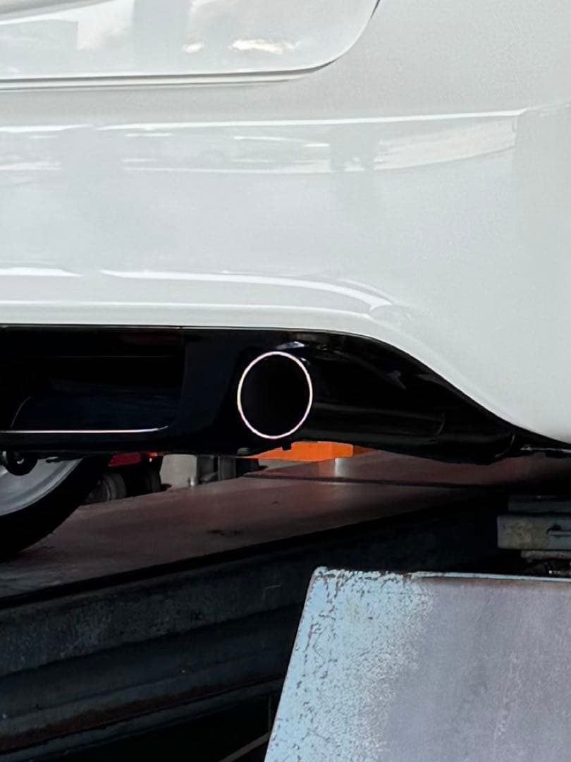 シビックタイプR FD2 ゼロファイターマフラー　リアピース　サイレンサー付き